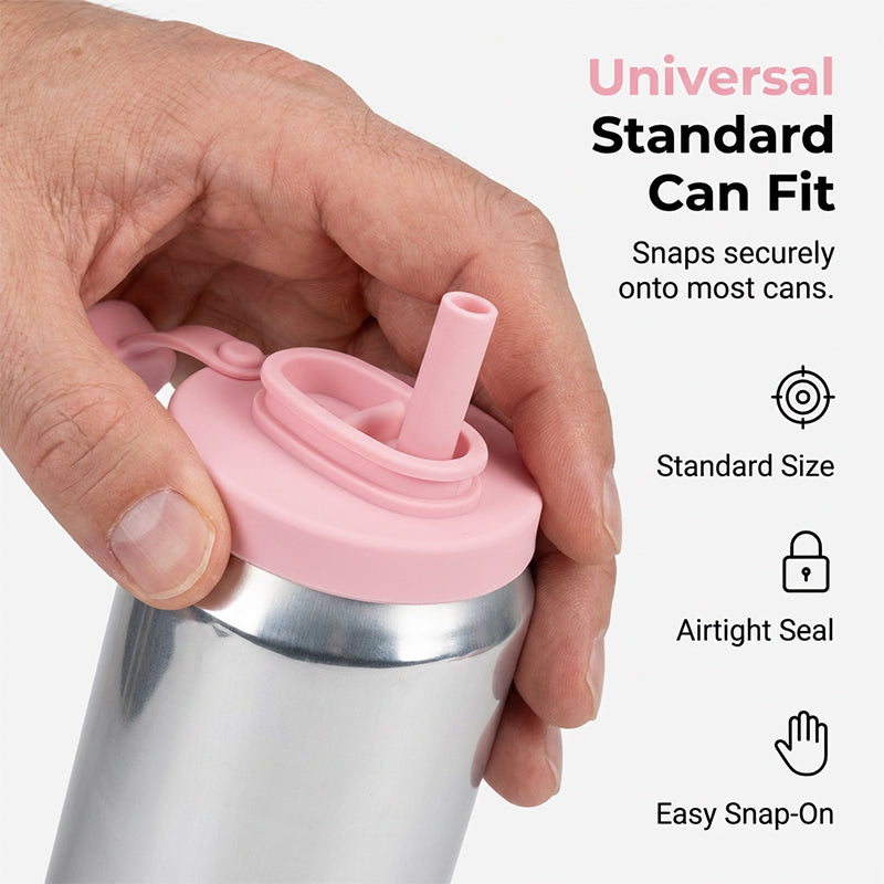 Couvercle de canette en silicone