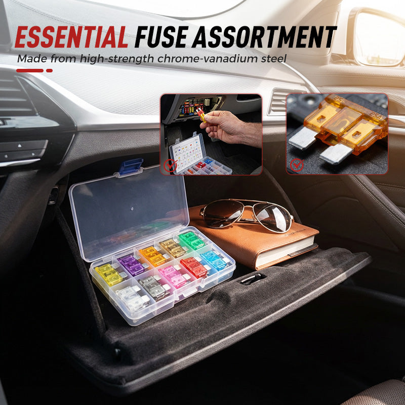 Kit d'assortiment de fusibles automobiles
