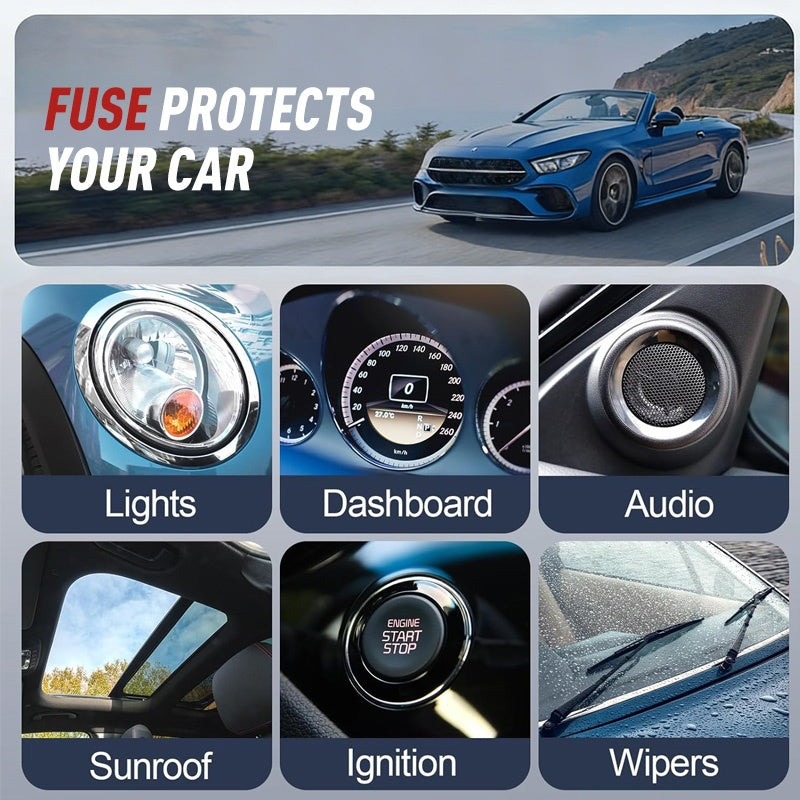 Kit d'assortiment de fusibles automobiles