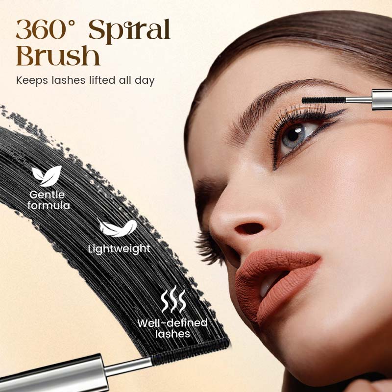Mascara recourbant et allongeant waterproof