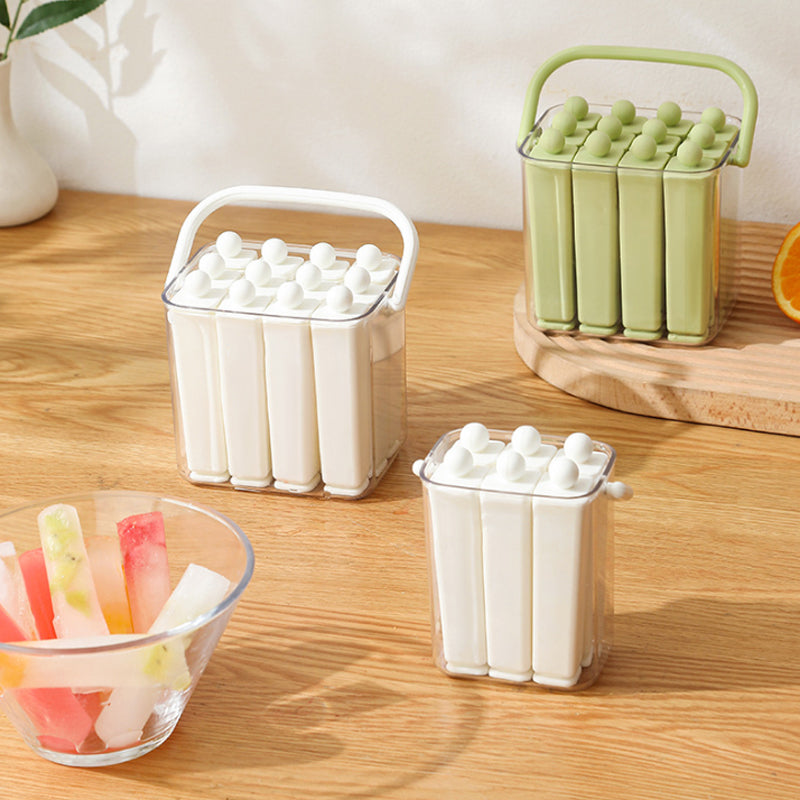 Bac à glaçons en silicone avec support de rangement