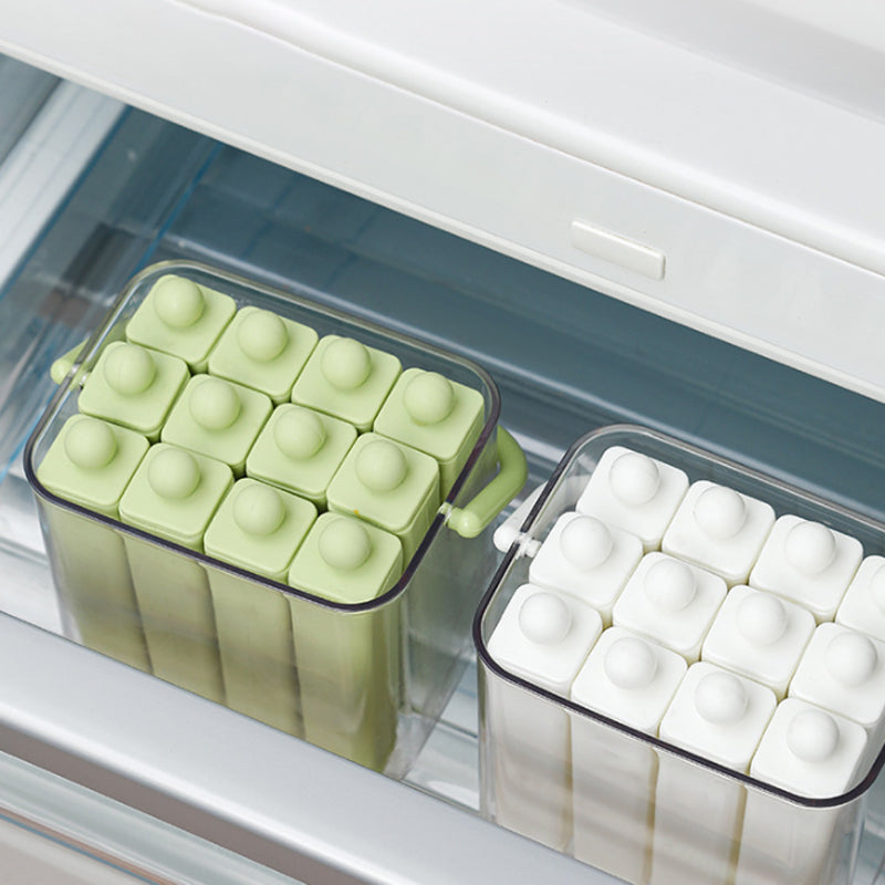 Bac à glaçons en silicone avec support de rangement