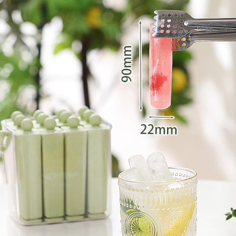 Bac à glaçons en silicone avec support de rangement