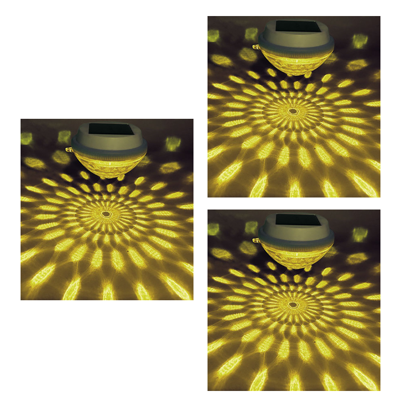 Lampe solaire flottante LED pour piscine – Changement de couleur, marche/arrêt automatique, étanche. Idéale pour piscine, bassin ou spa – Crée une atmosphère nocturne féerique !
