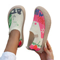 Chaussures de Marche Légères pour Femmes – Tricot Respirant, Semelle Souple, Confort sans Lacets