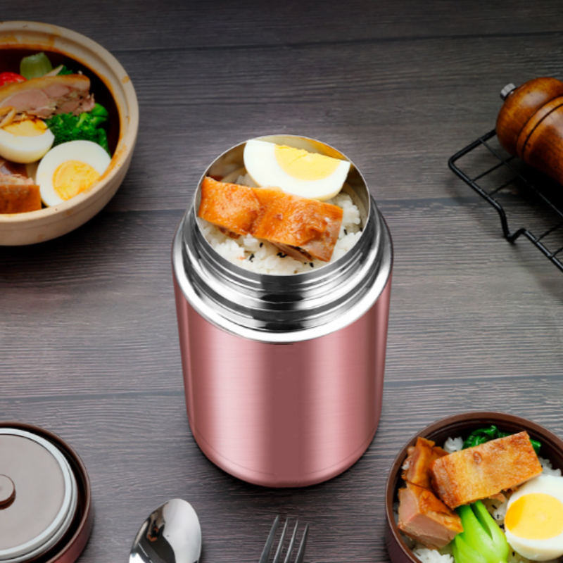 MAINTENANT ! Boîte alimentaire en acier inoxydable 316 – Isolation sous vide et étanche – Essentiel pour la cuisson thermique