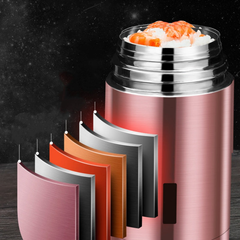 MAINTENANT ! Boîte alimentaire en acier inoxydable 316 – Isolation sous vide et étanche – Essentiel pour la cuisson thermique