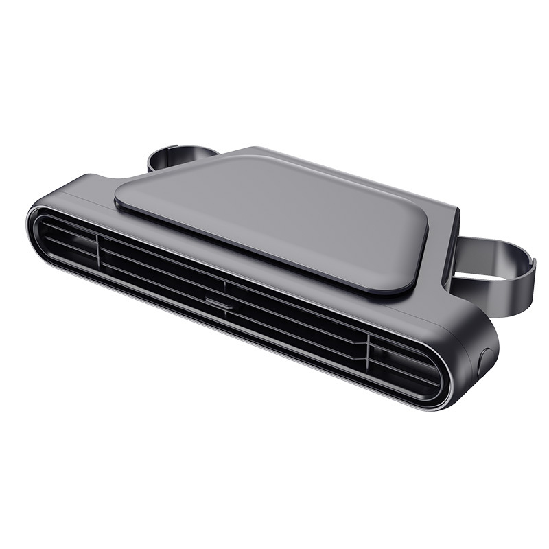 Ventilateur de Siège Auto BreezGoTM – Ventilateur Rechargeable Clip-On 3 Vitesses avec Batterie 3000 mAh | Chargement USB-C pour Voitures, Voitures de Golf et Camping-cars