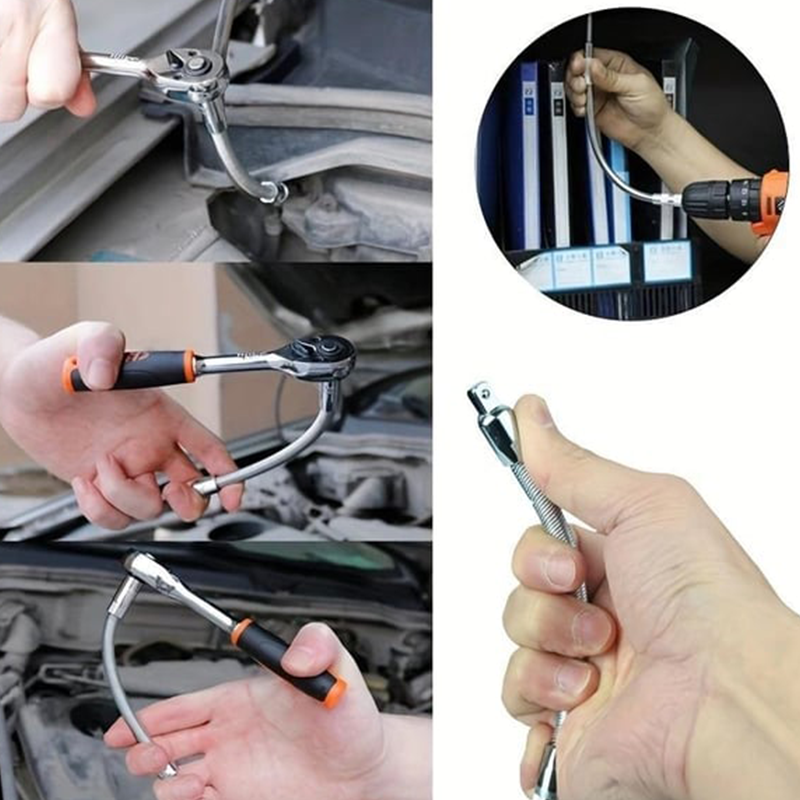 Rallonge flexible pour clé à cliquet