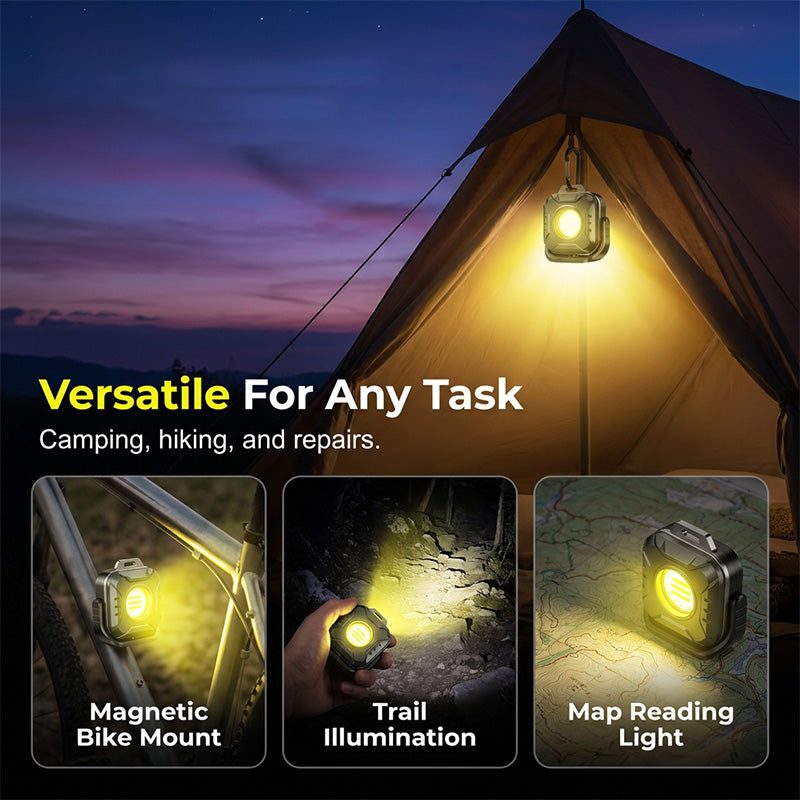 Lampes de travail magnétiques rechargeables COB
