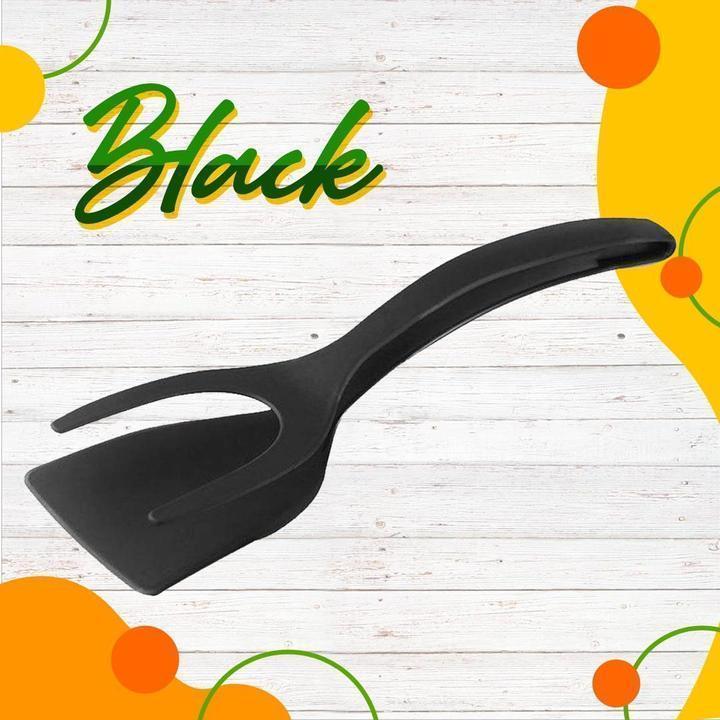 Pince Spatule 2 en 1 – Silicone Résistant à la Chaleur & Poignée Antidérapante – Indispensable pour la Cuisine