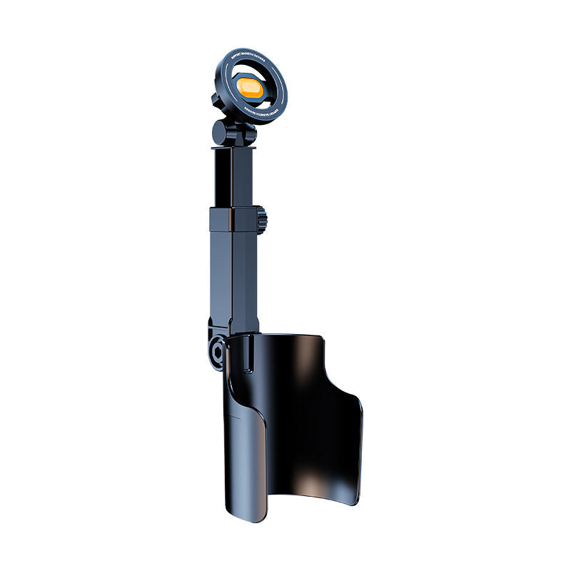 Support Téléphone Voiture Porte-Gobelet – Réglable à 360°, Aimant Puissant N52, Utilisation à Une Main, Compatible Tous Téléphones, Modèles Magnétiques Stables et à Pince pour une Conduite Sûre