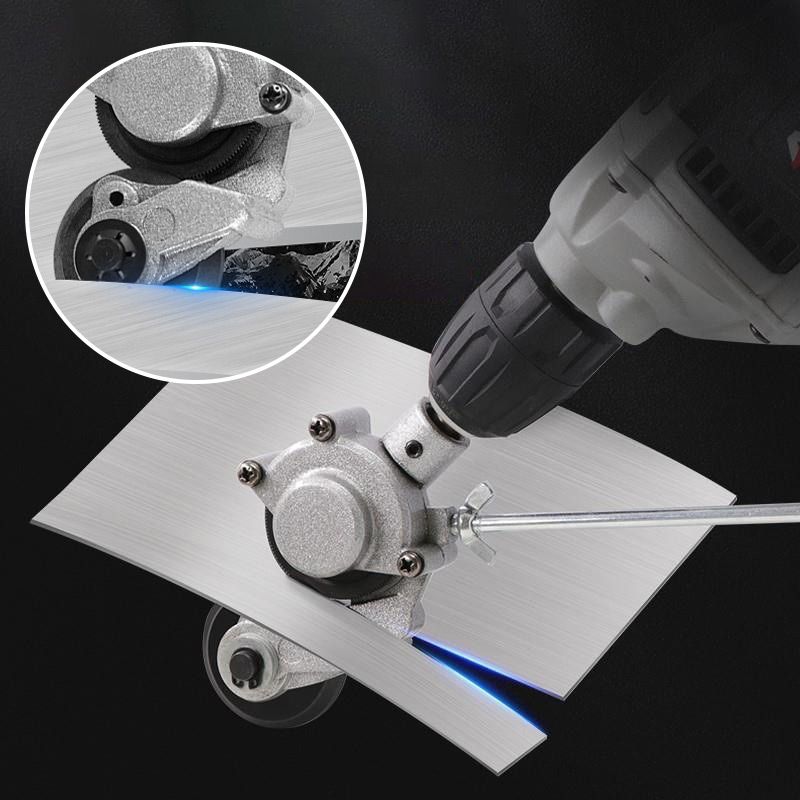 Coupe-tôle pour perceuse électrique