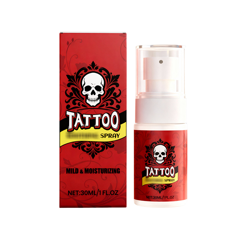 Spray hydratant pour le soin des tatouages