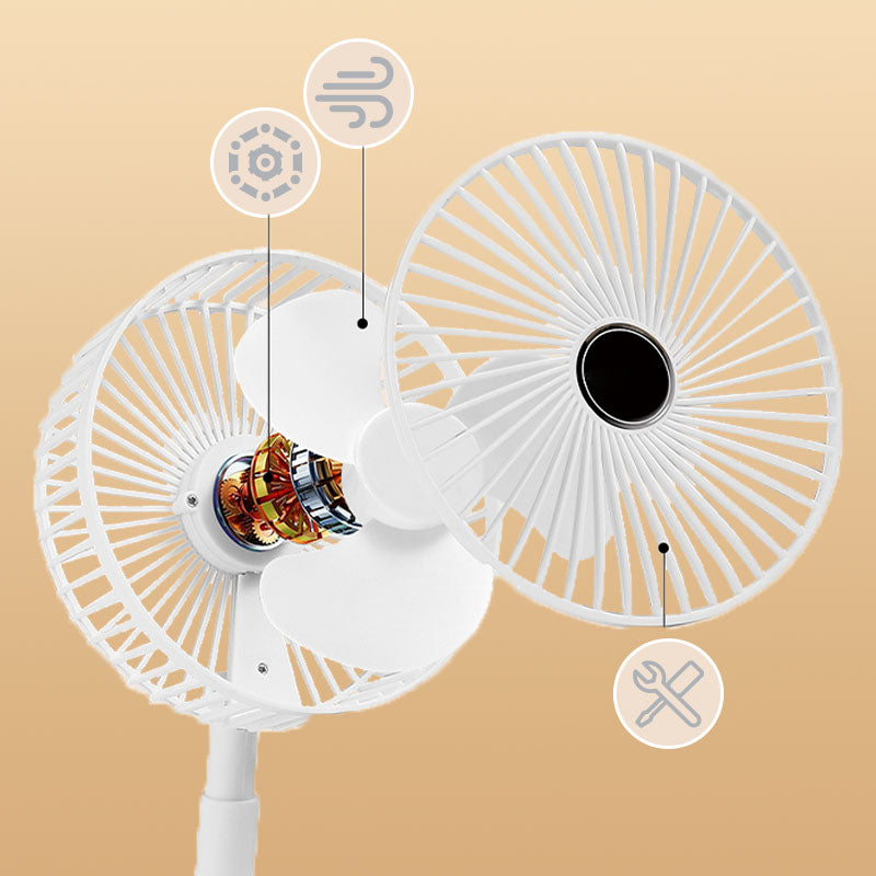 Ventilateur pliable enfichable