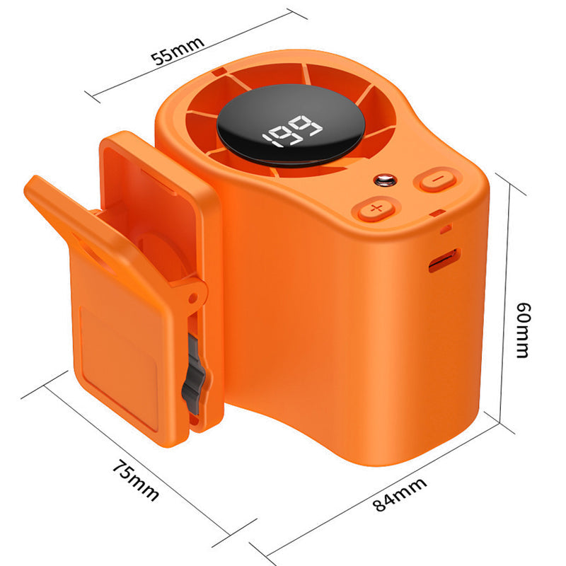 Ventilateur personnel mains libres avec écran LED