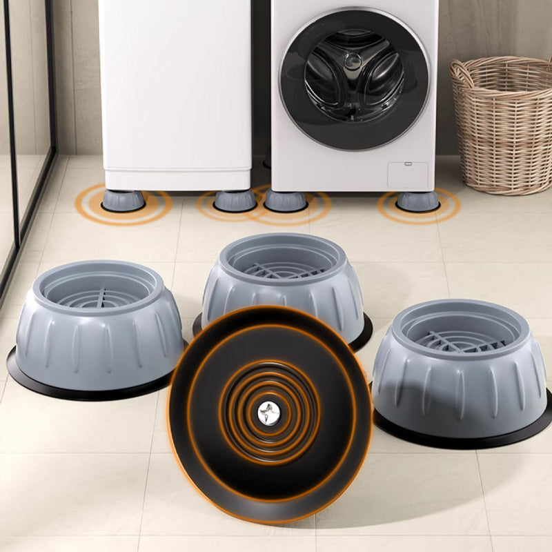Support anti-vibrations pour machine à laver – Anti-déplacement, anti-bruit, protection du sol