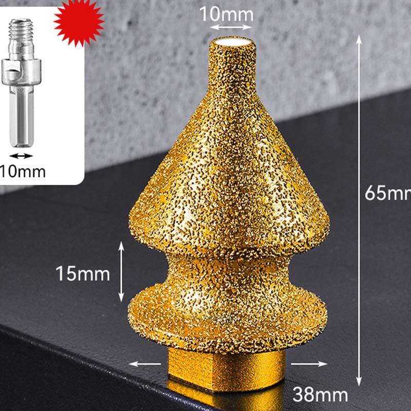 Fraise à chanfreiner diamantée pour meuleuse – Multifonction, diamant brasé, compatibilité universelle