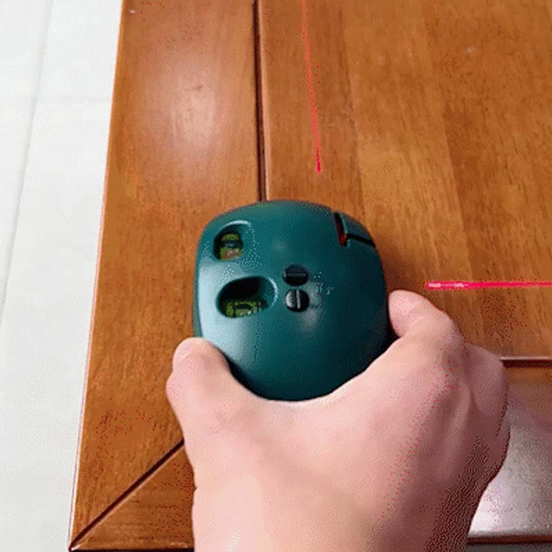 Niveau infrarouge 2026 à 90° – Laser lumineux, précision à angle droit. Parfait pour le carrelage, l'ossature et accrocher des tableaux. Passez au niveau supérieur dans vos projets de bricolage !