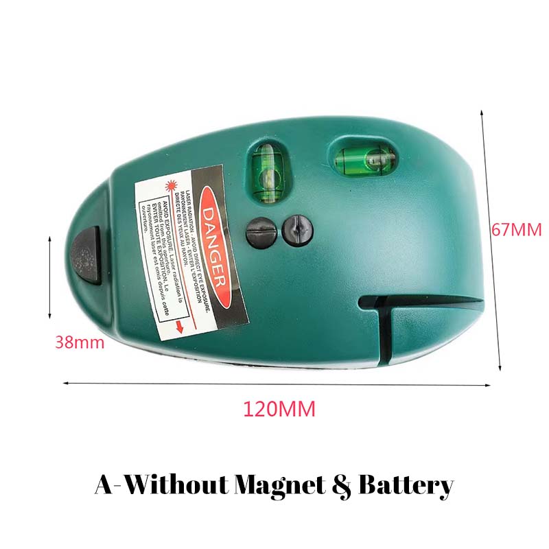 Niveau infrarouge 2026 à 90° – Laser lumineux, précision à angle droit. Parfait pour le carrelage, l'ossature et accrocher des tableaux. Passez au niveau supérieur dans vos projets de bricolage !