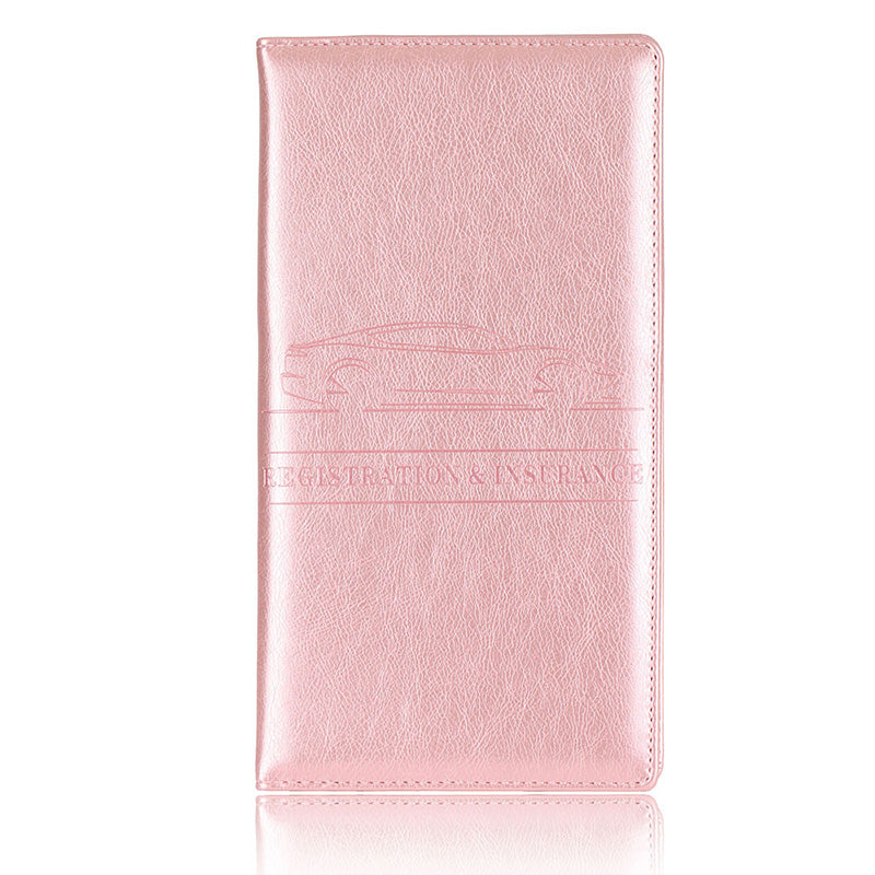 Organisateur de documents essentiels pour voiture avec fermeture magnétique