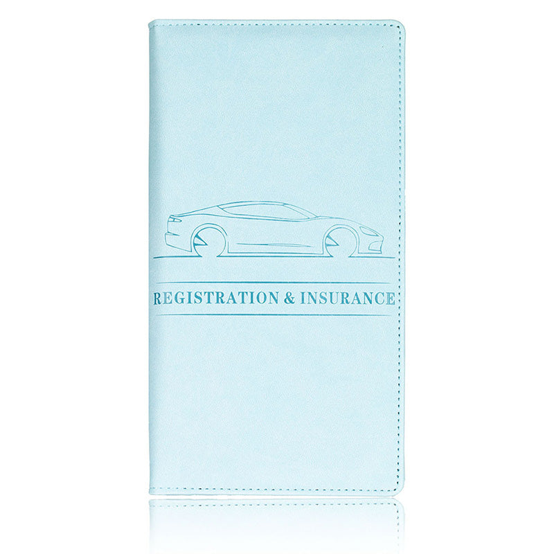 Organisateur de documents essentiels pour voiture avec fermeture magnétique