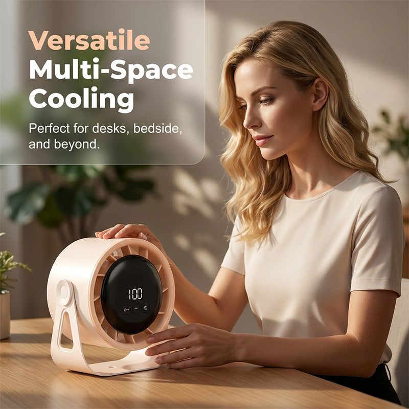 Ventilateur de circulation suspendu à haute vélocité 100 vitesses