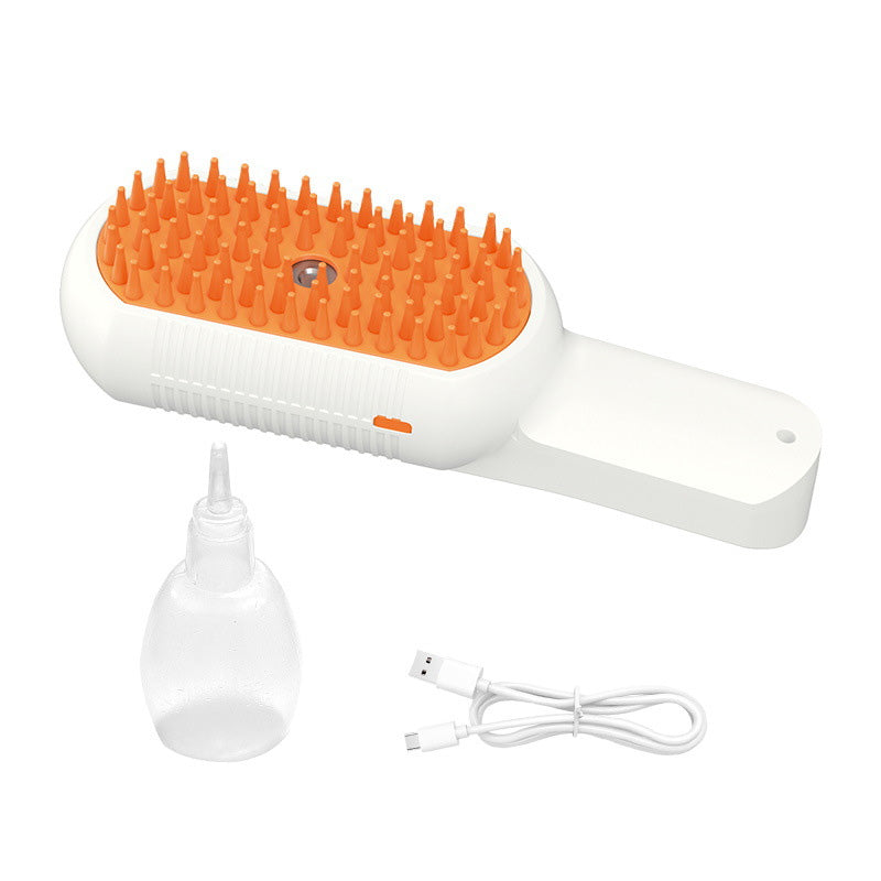 Peigne de massage rechargeable pour animaux de compagnie