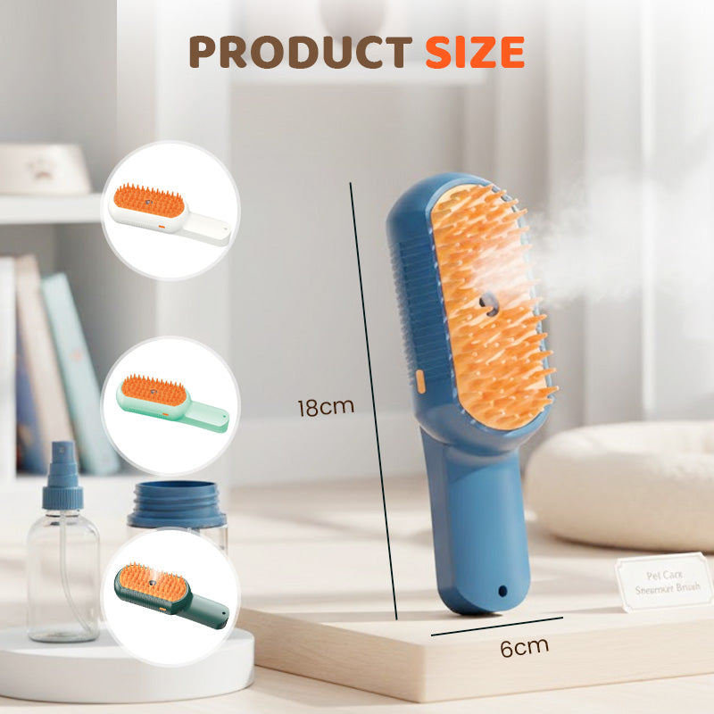 Peigne de massage rechargeable pour animaux de compagnie