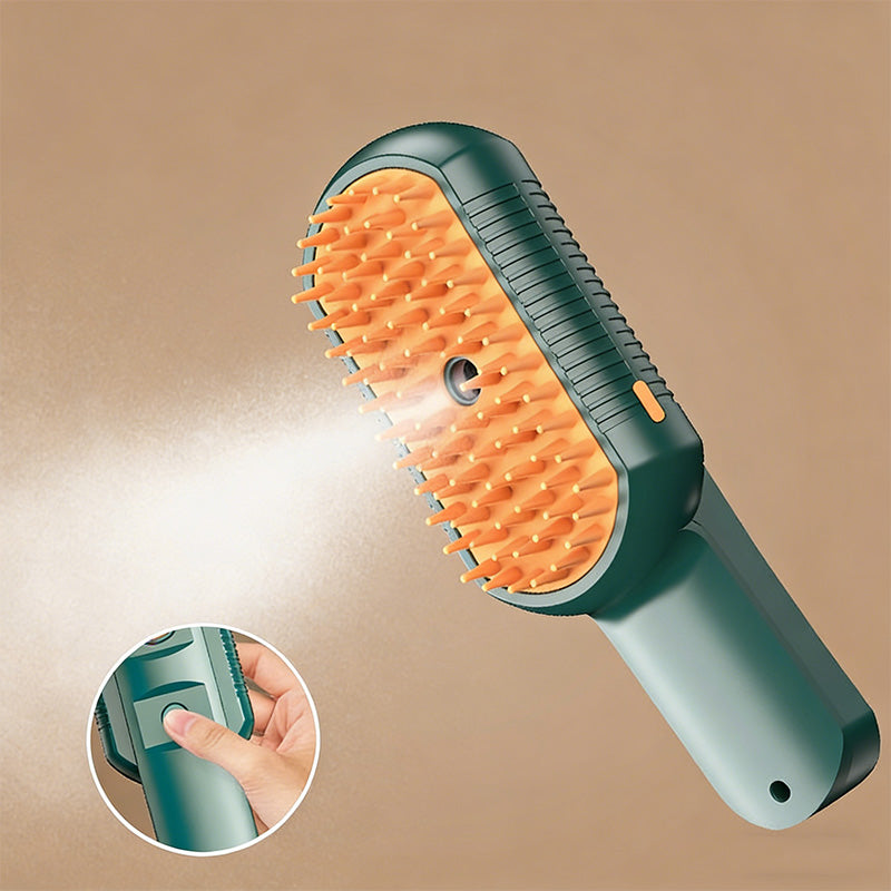 Peigne de massage rechargeable pour animaux de compagnie