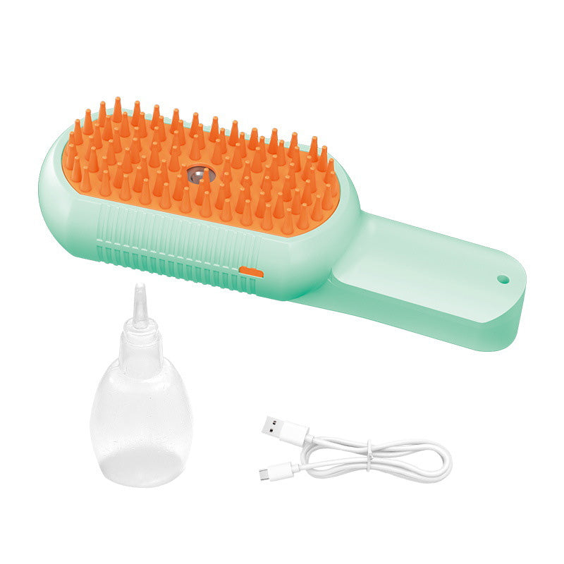 Peigne de massage rechargeable pour animaux de compagnie