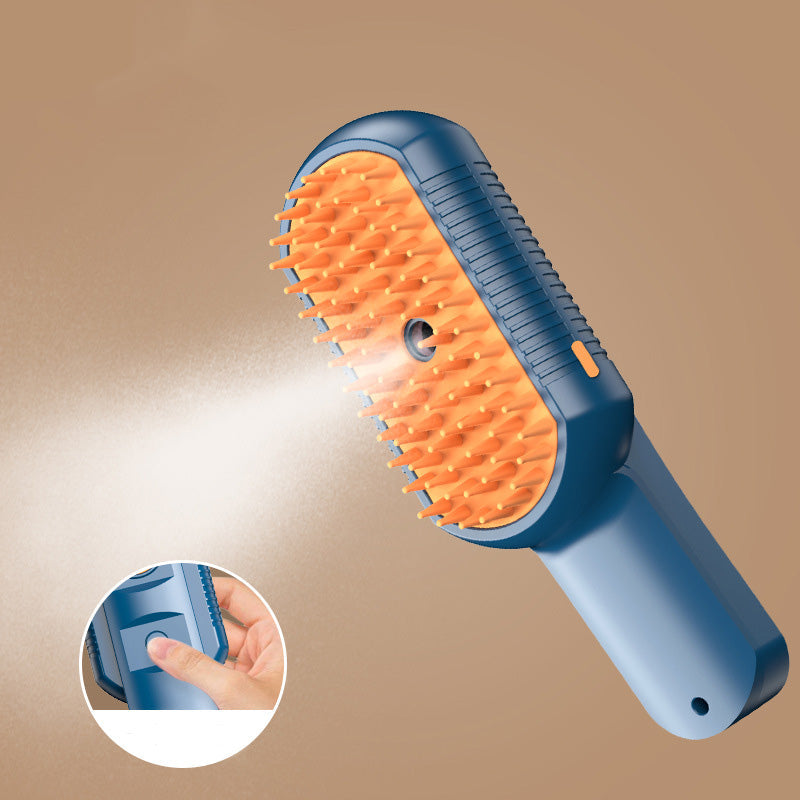 Peigne de massage rechargeable pour animaux de compagnie