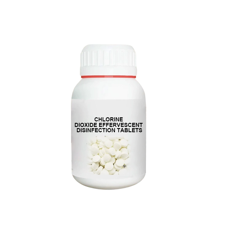 Comprimés effervescents de dioxyde de chlore pour la désinfection