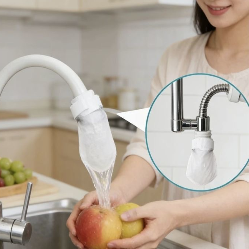 Filtre de robinet de cuisine anti-éclaboussures pour l'élimination des sédiments et de la rouille