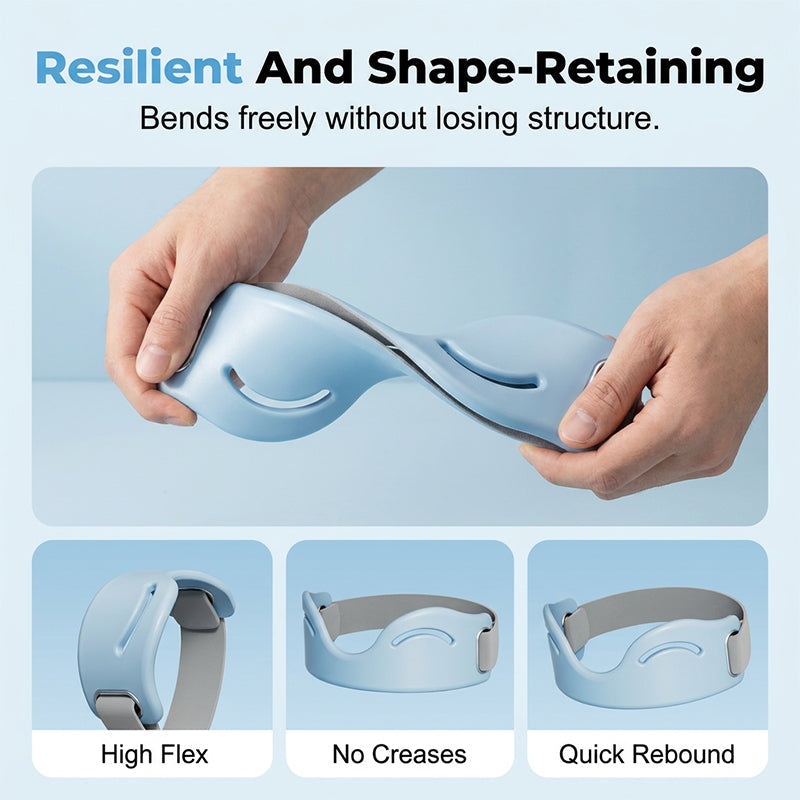 Sangle rotulienne en silicone – Soutien respirant et amortissant les chocs
