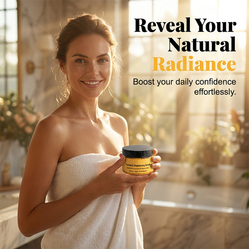 Gommage corporel exfoliant au curcuma