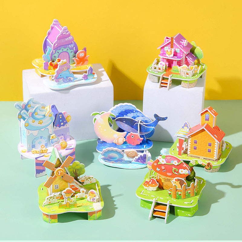 Jeu de puzzle 3D