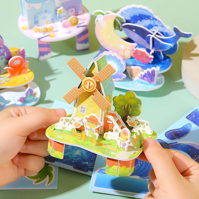 Jeu de puzzle 3D