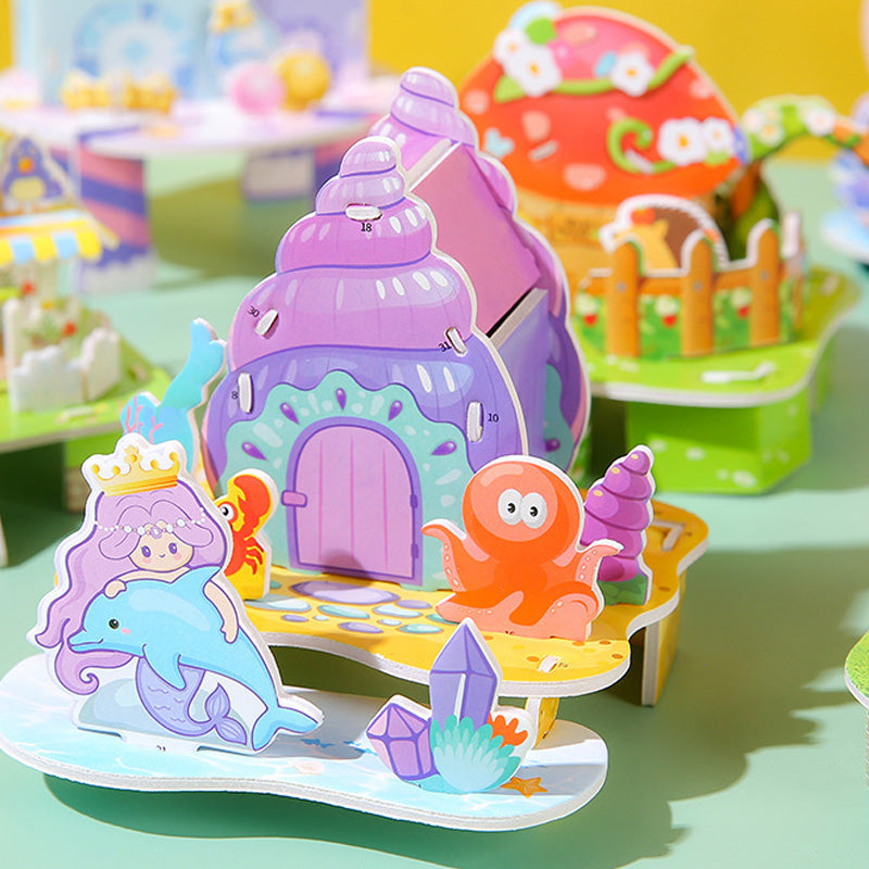 Jeu de puzzle 3D