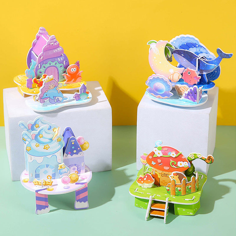 Jeu de puzzle 3D