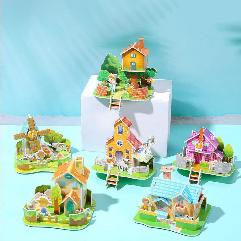 Jeu de puzzle 3D