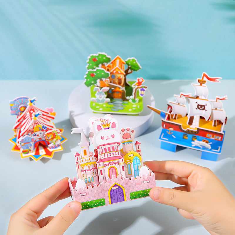 Jeu de puzzle 3D