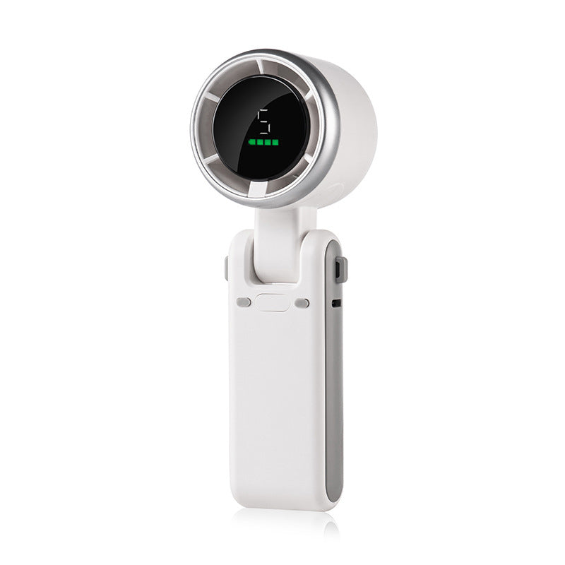 Ventilateur à main Turbo 3-en-1 – 5 vitesses, autonomie de 24 h | Le cadeau idéal pour la fête des Pères et les usagers des transports