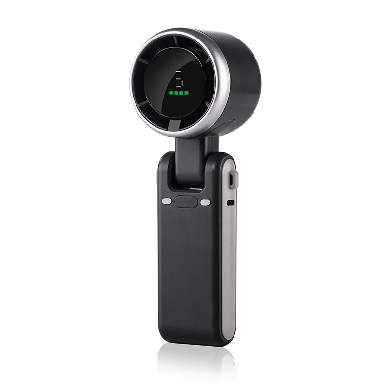 Ventilateur à main Turbo 3-en-1 – 5 vitesses, autonomie de 24 h | Le cadeau idéal pour la fête des Pères et les usagers des transports