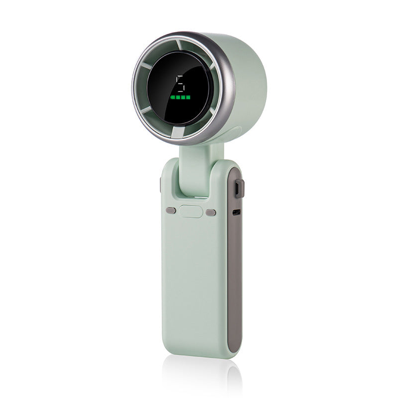 Ventilateur à main Turbo 3-en-1 – 5 vitesses, autonomie de 24 h | Le cadeau idéal pour la fête des Pères et les usagers des transports