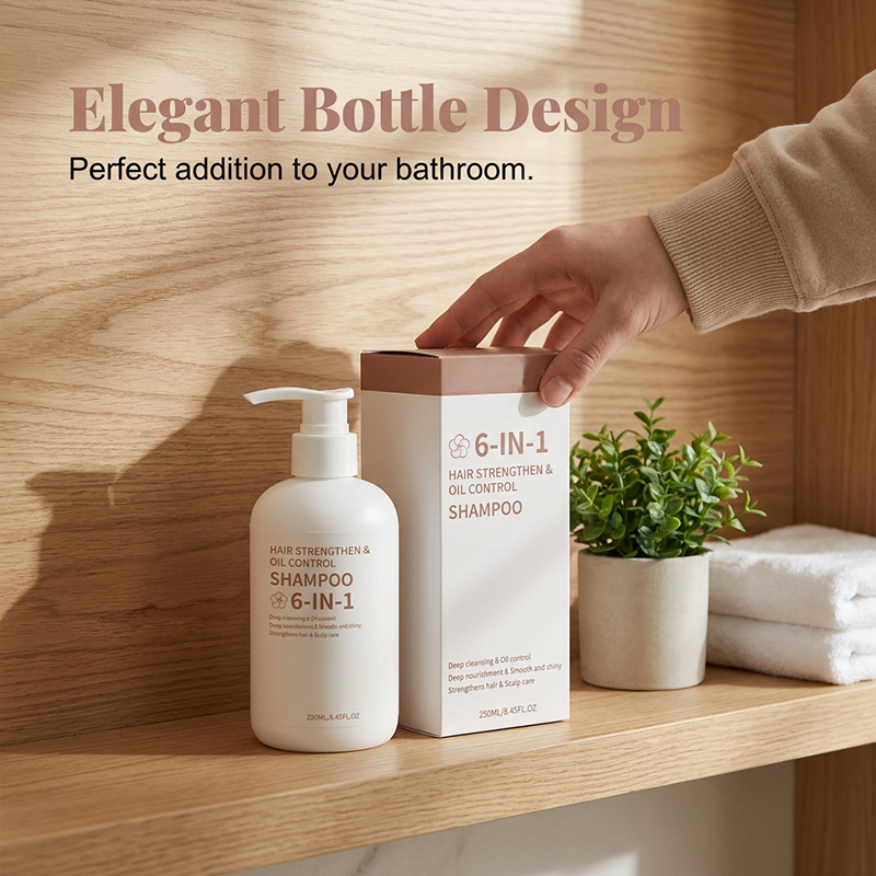 Shampooing fortifiant et régulateur de sébum