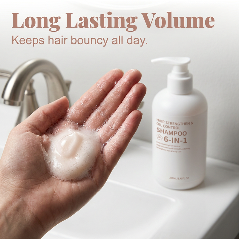 Shampooing fortifiant et régulateur de sébum