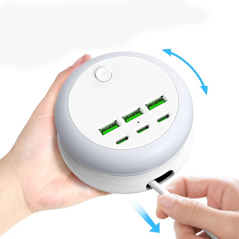 Station de charge portable à 6 ports