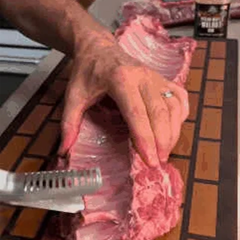 Pèle-travers en acier inoxydable pour barbecue