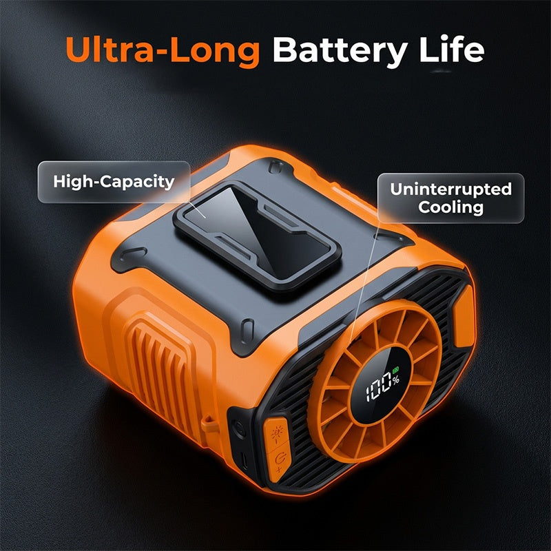 Ventilateur de taille portable avec tour de cou